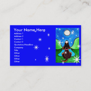 Dog and Stars Business Card