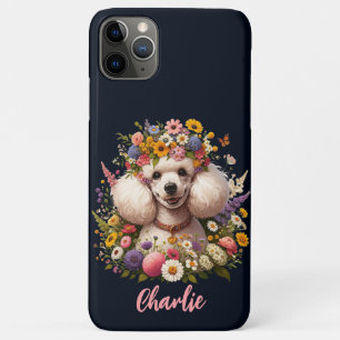 Dog And Wildflower Theme Animal Lover Gift Case-Mate iPhone Case