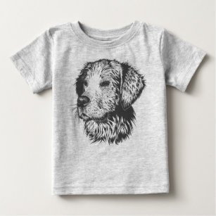 dog animal domestic animal doggie. baby T-Shirt