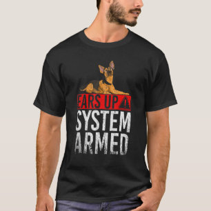 Dog Animal Pet Owner Police German Shepherd T-Shirt