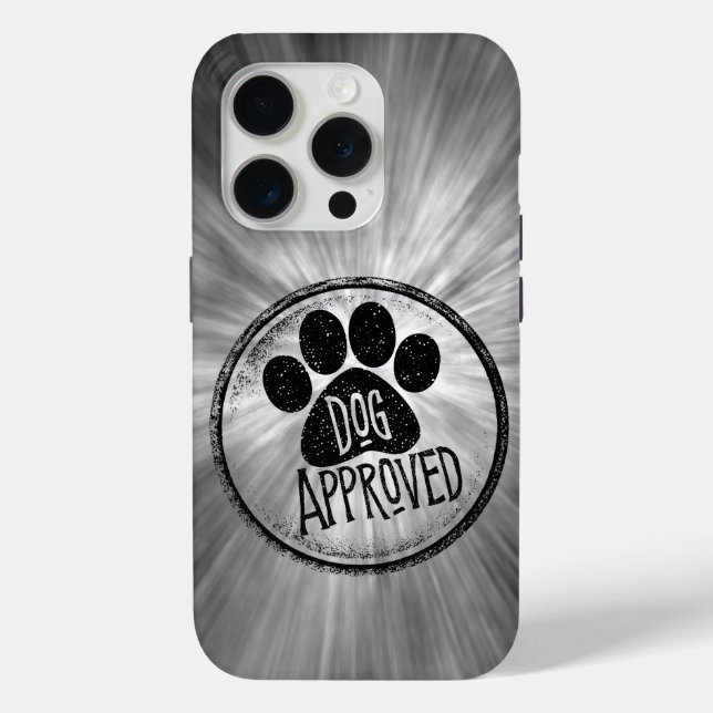Dog Approved Case-Mate iPhone Case (Back)