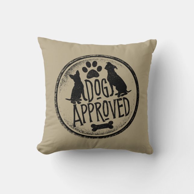 Dog Approved Cushion (Front)
