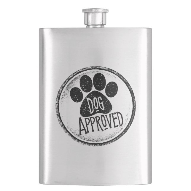 Dog Approved Flask (Front)