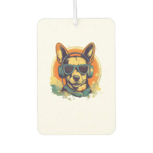 Dog Art s That Capture the Canine Essence Car Air Freshener