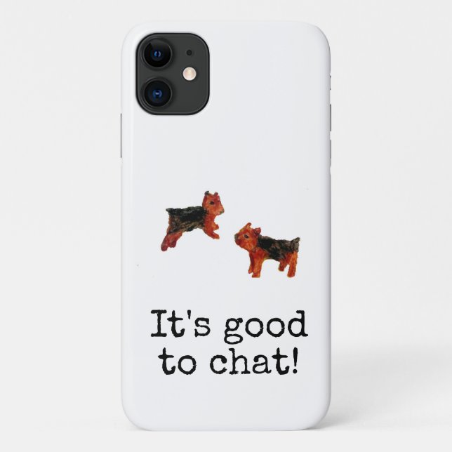 Dog Art Terriers Case-Mate iPhone Case (Back)