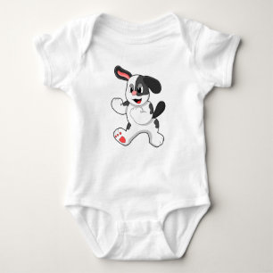 Dog as Fighter Baby Bodysuit