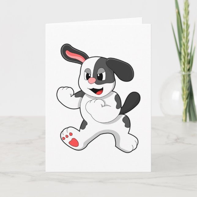 Dog as Fighter Card (Front)