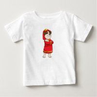 Dog as Firefighter with Helmet