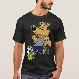 Dog as player at Soccer T-Shirt