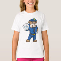 Dog as Police officer with Uniform