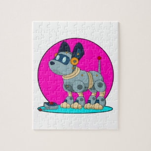 Dog as Robot Jigsaw Puzzle