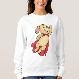 Dog as Superhero with Cape Sweatshirt