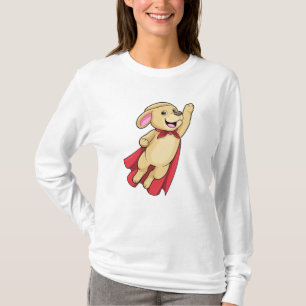 Dog as Superhero with Cape T-Shirt