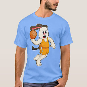 Dog at Basketball Sports T-Shirt