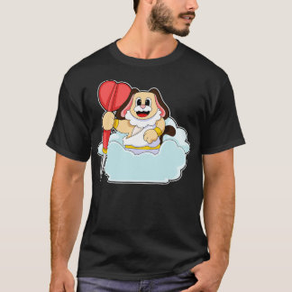 Dog at Darts with Dart 1 T-Shirt