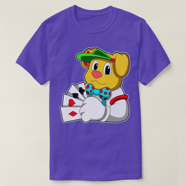 Dog at with ds T-Shirt (Design Front)