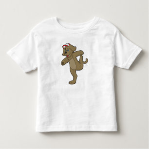Dog at Yoga Fitness Toddler T-Shirt