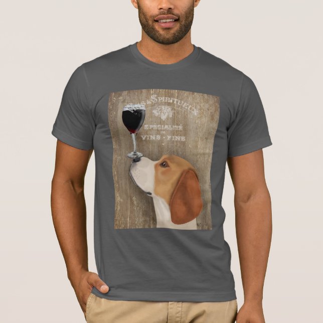 Dog Au Vin Beagle T-Shirt (Front)