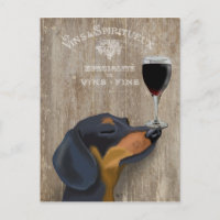Dog Au Vin Dachshund