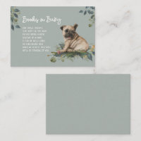 Dog Baby Shower Pug Puppy Book Request