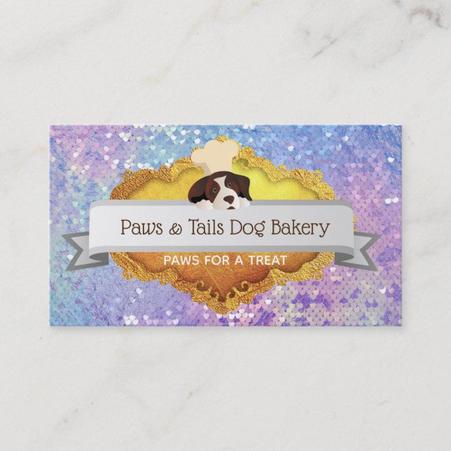 Dog bakery Business Cards (Front)