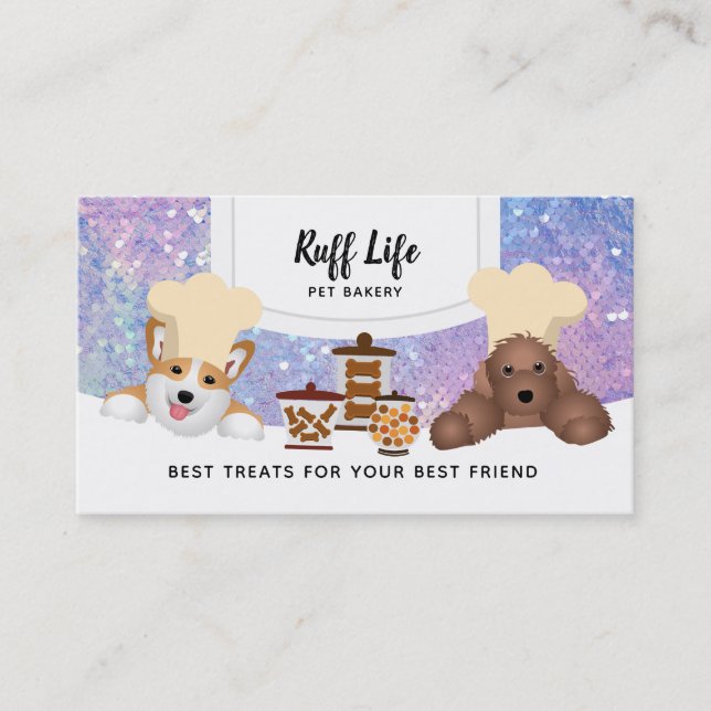 Dog Bakery Business Cards (Front)
