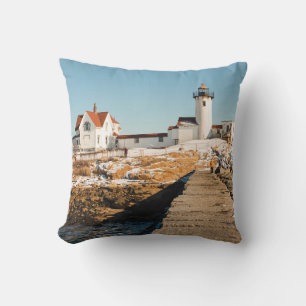 Dog Bar Lighthouse along the ocean coastline of th Cushion