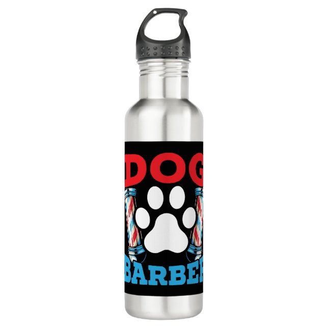 Dog Barber Pet Groomer Pet Salon Fur Artist  710 Ml Water Bottle (Front)
