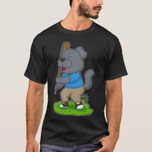 Dog Baseball Baseball bat T-Shirt