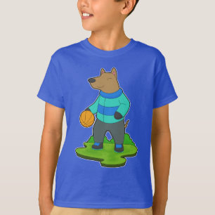 Dog Basketball player Basketball T-Shirt
