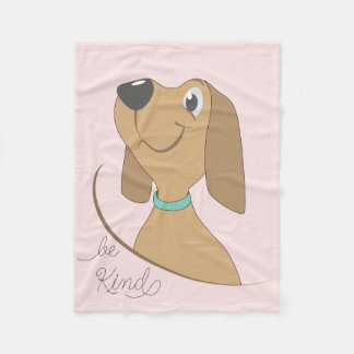 Dog-Be Kind Fleece Blanket