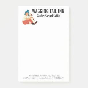 Dog Bed and Breakfast Business Custom  Post-it Notes