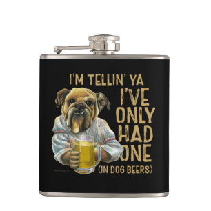 Dog Beers Flask