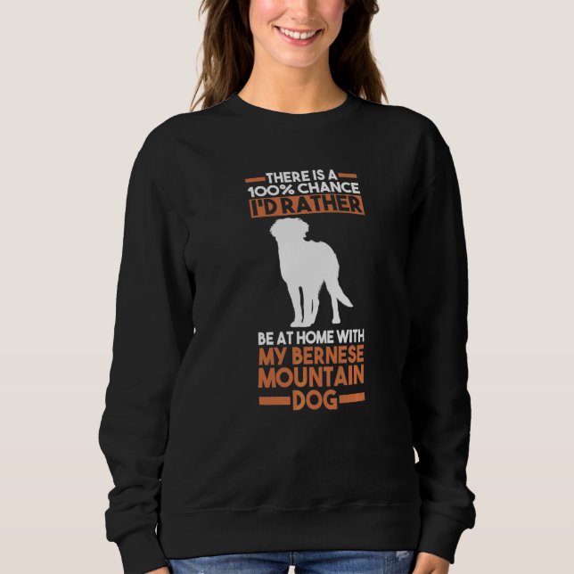 Dog Bernese Mountain Sweatshirt (Front)