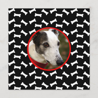 Dog Birthday Party Custom Photo Invitation