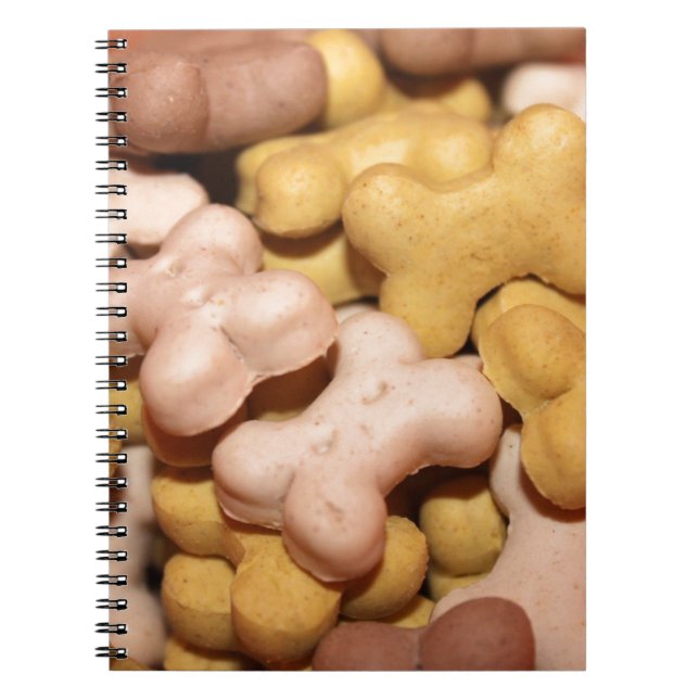 Dog Biscuits Spiral Notebook (Front)