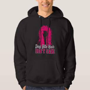 Dog Bite Hair Don't Care Animal Control Officer Hoodie
