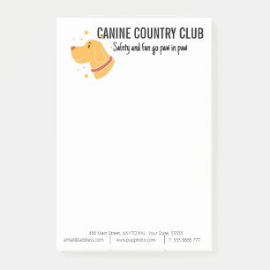 Dog Boarding Business Custom  Post-it Notes