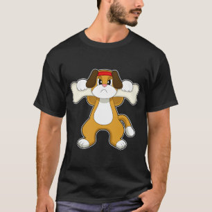 Dog Bodybuilder Bone T-Shirt