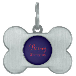 Dog bome Pet Tag