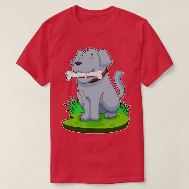 Dog Bone 1 T-Shirt (Design Front)
