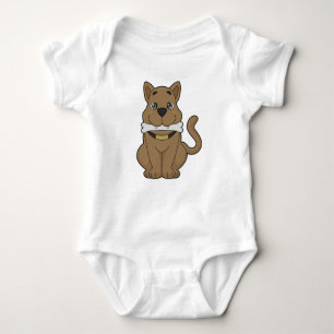 Dog Bone Baby Bodysuit