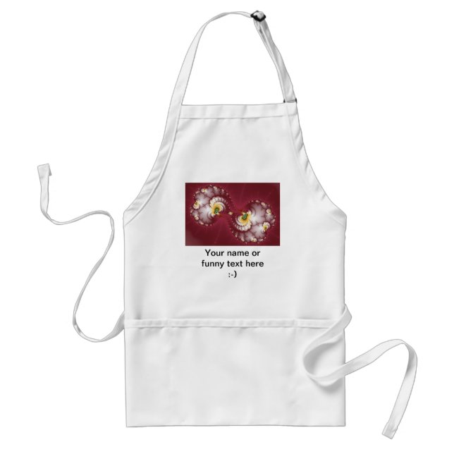 Dog Bone Chew - Fractal Standard Apron (Front)