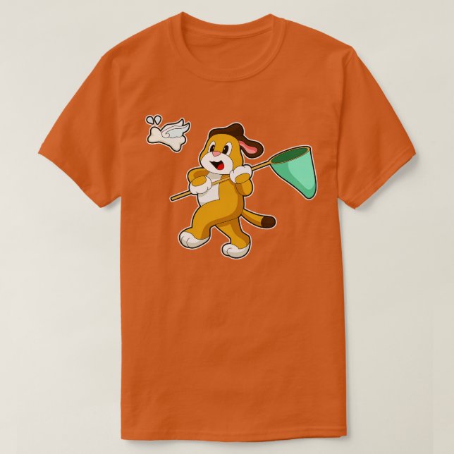 Dog Bone Landing net T-Shirt (Design Front)