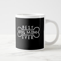 Dog Bone Mug Best Dog Mum Ever Owner Animal Lover