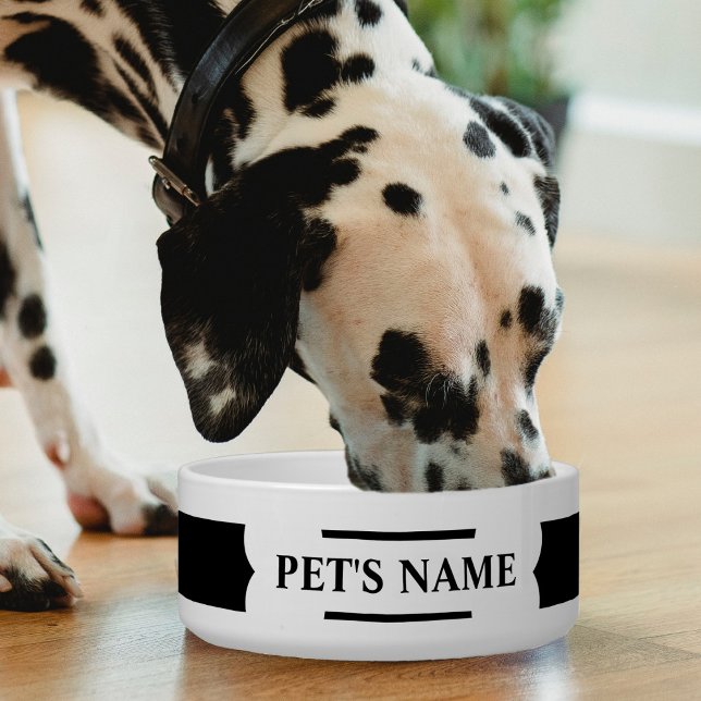 Dog Bone Personalised Pet Bowl (Creator Uploaded)