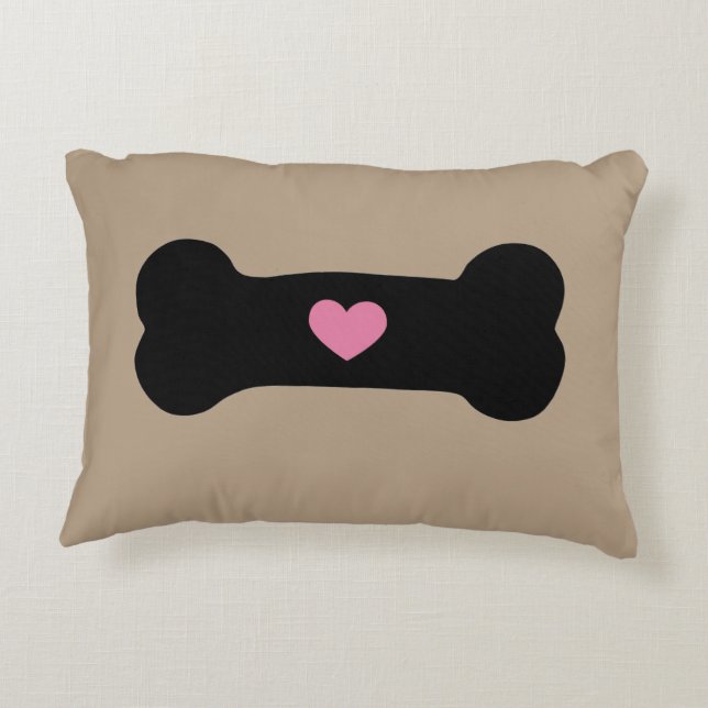 Dog Bone - Pillow (Back)
