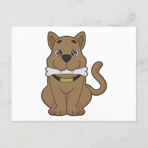 Dog Bone Postcard