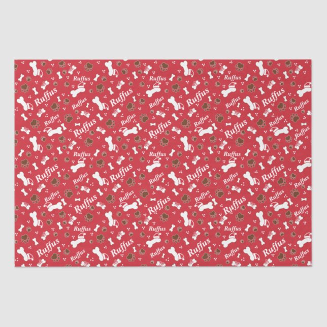 Dog Bone Tissue Paper (Front)