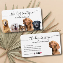 Dog Boutique Business Card